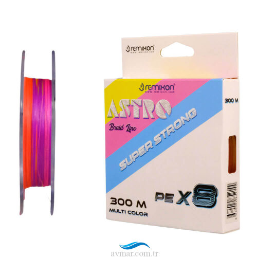 Remixon Astro 8X 300m Multicolor Örgü İp Misina