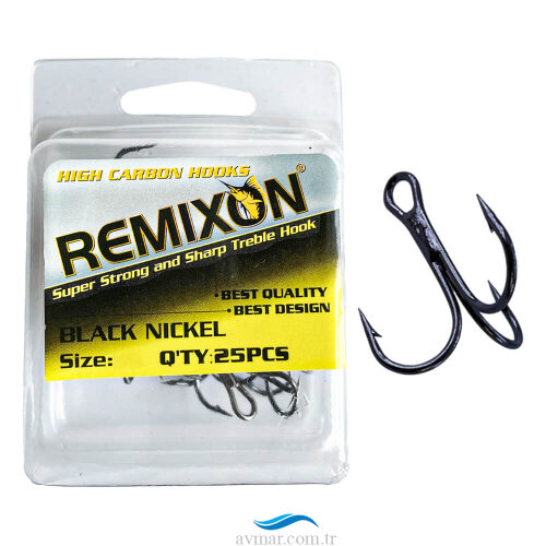 Remixon BL Nikel Üçlü Olta İğnesi