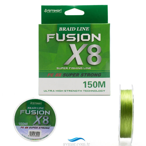 Remixon Fusion 150m X8 Green Örgü İp Misina