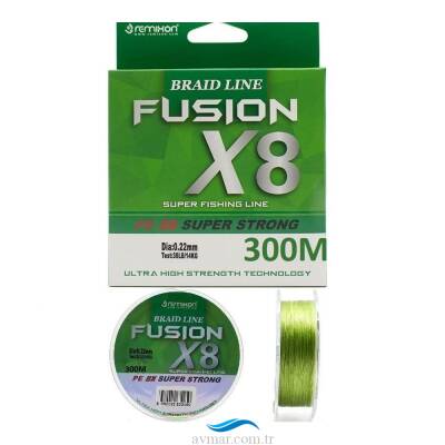 Remixon Fusion 300m X8 Green İp Misina - 1