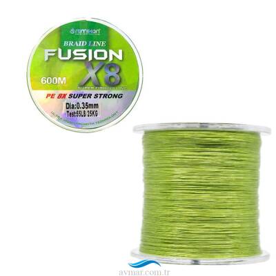 Remixon Fusion 600m X8 Green İp Misina - 1