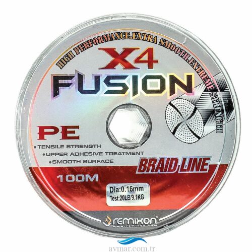 Remixon Fusion X4 100m Örgü İp Misina