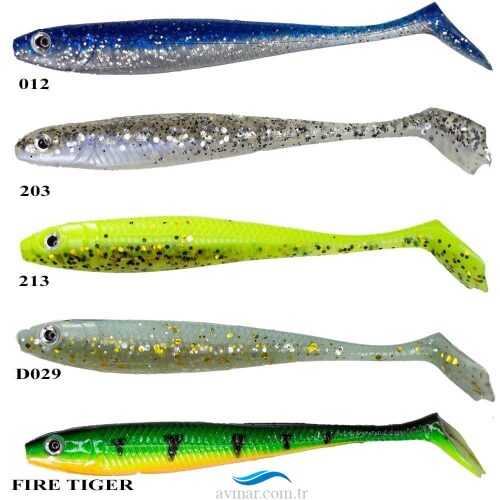 Remixon Paddle Shad 9cm Silikon Sahte Yem