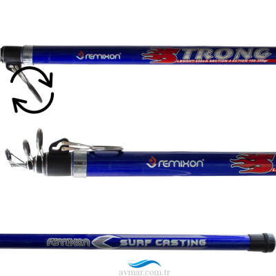 Remixon Strong 4.20m 100-250gr Blue Tele Surf Kamış - 2