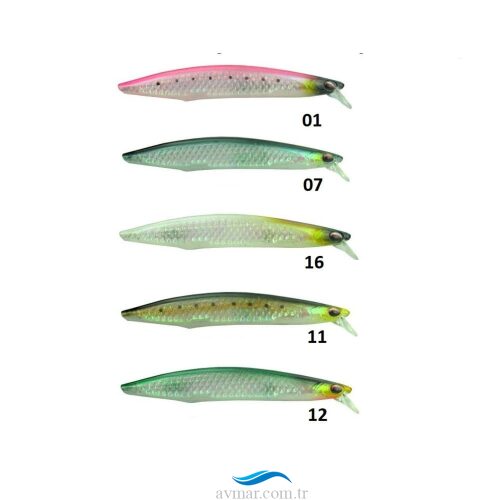 River Get Tiger 3D 140F 14cm 28gr Maket Sahte Balık