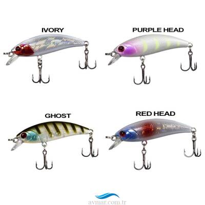 Ryuji Baby Minnow Sinking 5cm 4.5g Suni Yem - 4