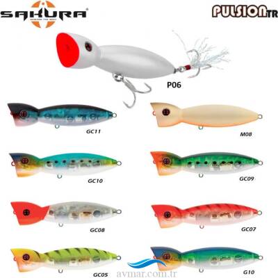 Sakura Pulsion TR 10cm 24g Floating Suni Yem - 1