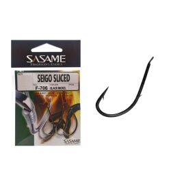 Sasame F-706 Seigo Sliced Black Nickel Olta İğnesi - 1