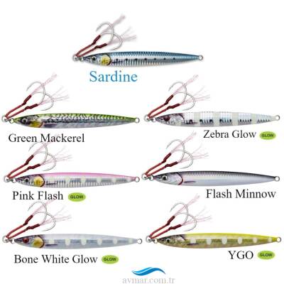 Savage Gear 3D Slim Jig Minnow 80g 14cm Suni Yem - 2