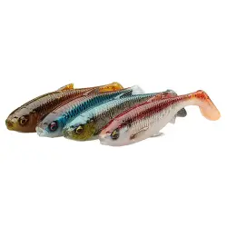 Savage Gear 3D River Roach 12cm 17gr Clear Water Mix 4lü - 1