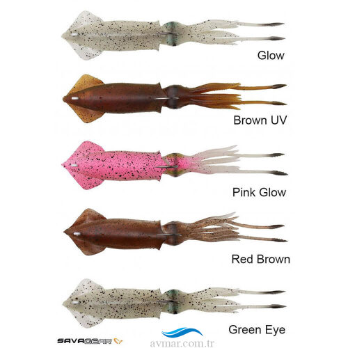 Savage Gear 3D TPE Swim Squid 125mm 25gr Silikon Sahte Yem (1)