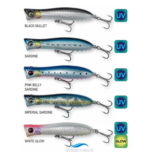 Savage Gear Gravity Popper 9cm 13.5gr Maket Sahte Yem