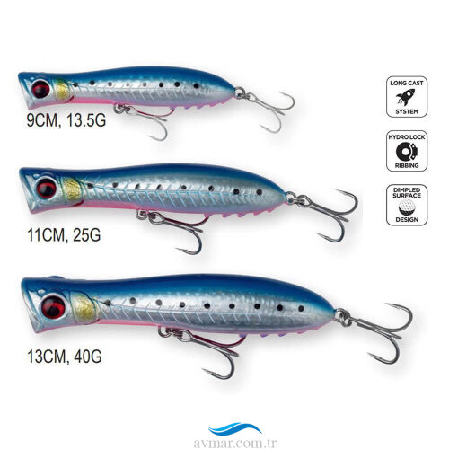 Savage Gear Gravity Popper 9cm 13.5gr Maket Sahte Yem (1)