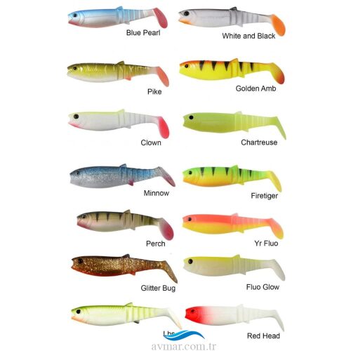 Savage Gear LB Cannibal 12.5cm 20gr Bulk Box Silikon Yem