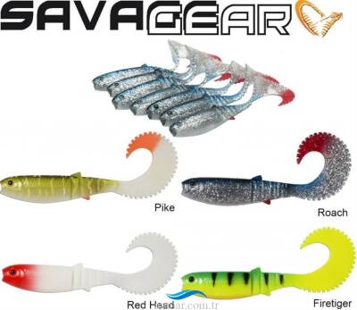 Savage Gear LB Cannibal Curtail 10cm 9g Silikon Yem - 1