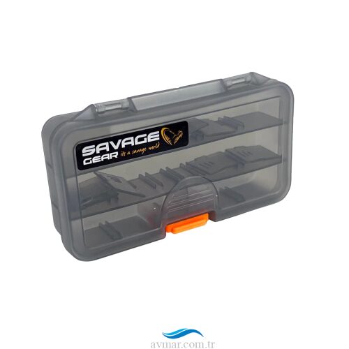 Savage Gear Lurebox 2B Smoke 16.1X9.1X3.1cm Sahte Balık Kutusu