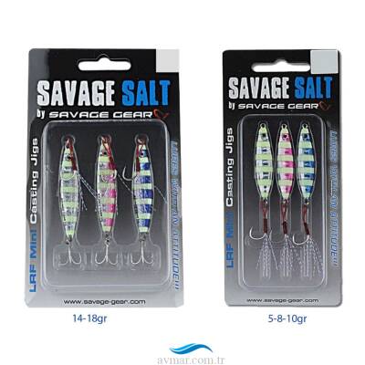 Savage Gear LRF Psycho Sprat Turkish Zebra Mix 3lü Suni Yem - 1