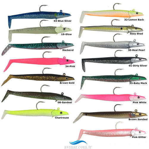 Savage Gear Sandeel 12.5cm 23g Silikon Yem