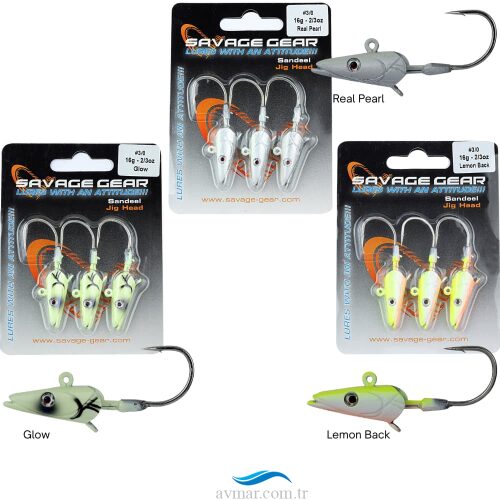 Savage Gear Sandeel Jig Head 16gr 3/0