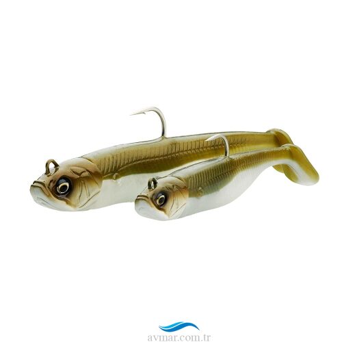 Savage Gear Savage Minnow 12.5cm 35gr 2+1 Silikon Yem (1)