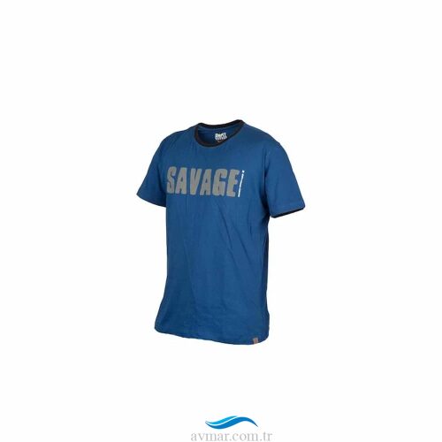 Savage Gear Simply Savage Tee Blue Tişört