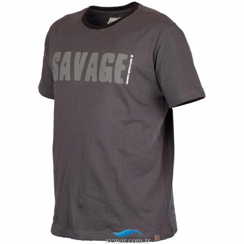 Savage Gear Simply Savage Tee Grey Tişört