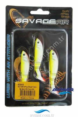 Savage Gear Soft 4Play Shad 7.2cm 8g Suni Yem - 2