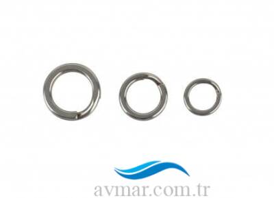 Savage Gear Split ring SS+BLN 10+10 - 1