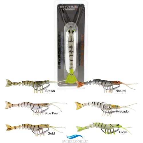 Savage Gear TPE Manic Shrimp 10cm 8gr Silikon Karides
