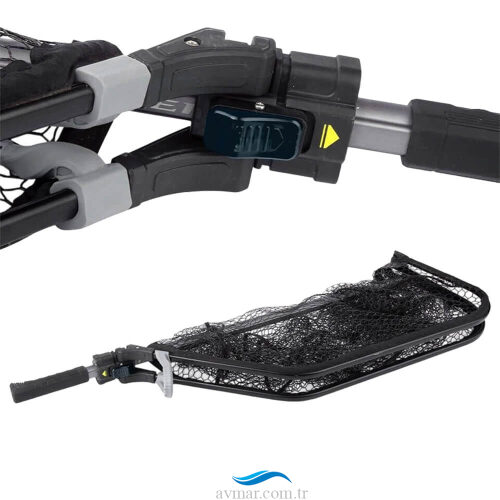 Shimano Yasei Foldable Rubber Net Large Kauçuk Balık Kepçesi (1)
