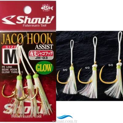 Shout Jaco Hook Glow Assist Olta İğnesi - 1