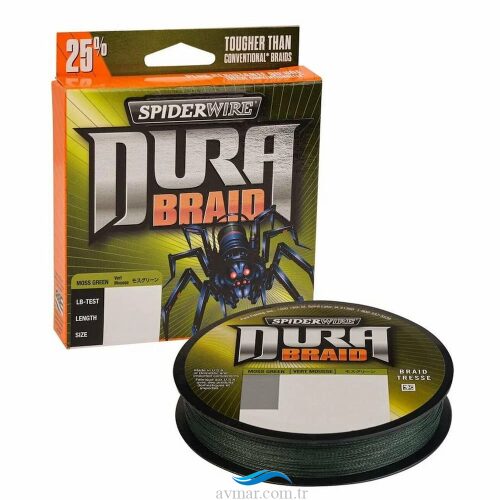 SpiderWire Dura Braid 275m Moss Green Örgü İp Misina