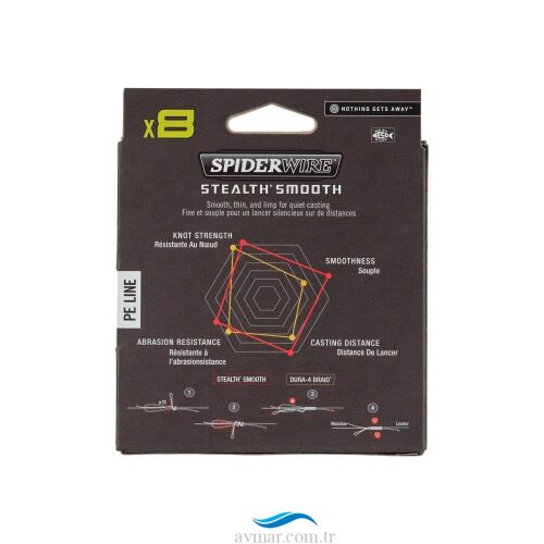 SpiderWire Stealth Smooth X8 Pe Braid 300m Camo İp Misina (1)