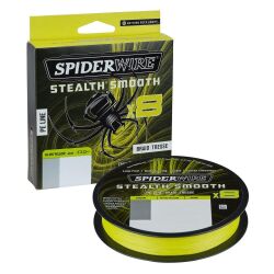 SpiderWire Stealth Smooth8 x8 Pe Braid 300m Hi-Vis Yellow İp Misina - 1