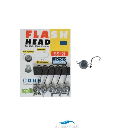Spiinx Flash Head Jighead Ham 3gr No 7