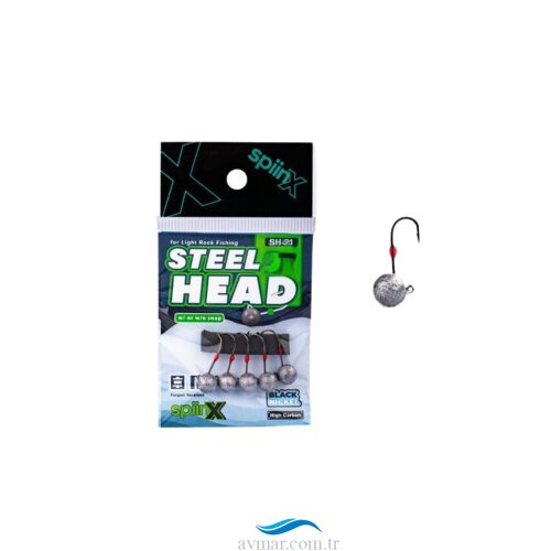 Spiinx Steel Head Jighead Ham 2.3gr No 10