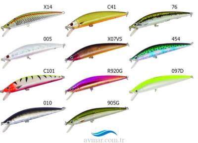 Strike Pro Jl-115 F Euro Minnow 110 Serisi Suni Yem - 1