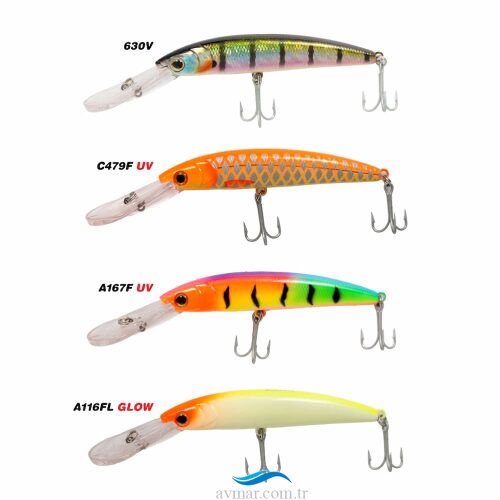 Strike Pro MG013F Buster Dep 12cm 26gr Sahte Balık