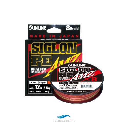 Sunline Siglon PE Amz x8 150m Multicolor Örgü İp Misina