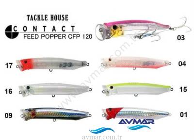 Tackle House Feed Poper 12cm 30g Maket Balık - 3