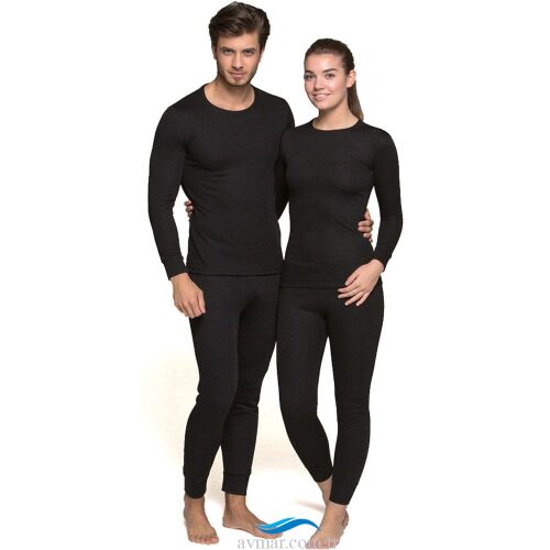 Thermoform Heavy Unisex Termal İçlik Siyah