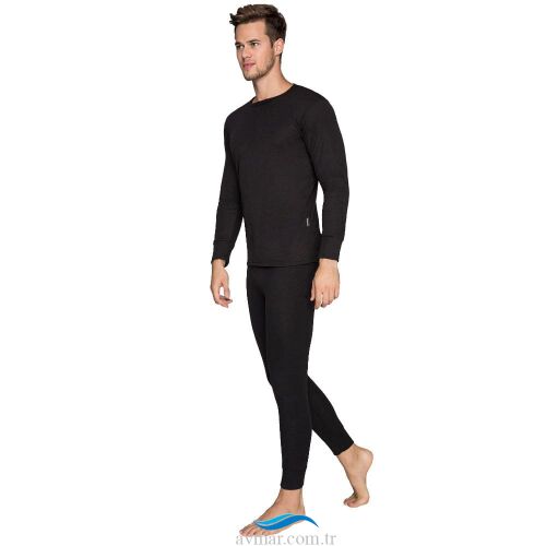 Thermoform Heavy Unisex Termal İçlik Siyah (1)