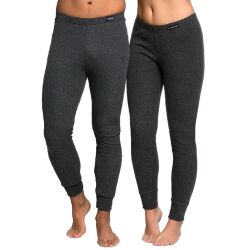 Thermoform Soft Unisex Termal Alt İçlik Antrasit - 1