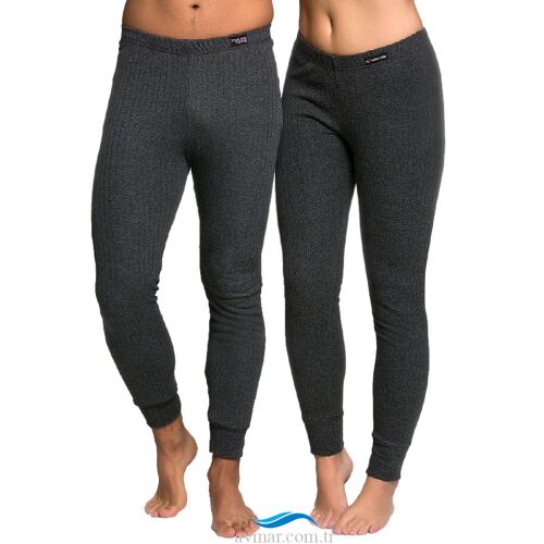 Thermoform Soft Unisex Termal Alt İçlik Antrasit