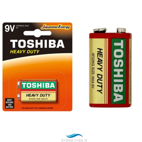 Toshiba 6F22KG Heavy Duty 9V Pil 1li