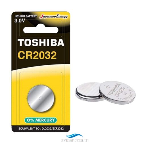 Toshiba CR2032 3V Lithium Düğme Pil