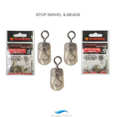 Trabucco Boncuklu Stop Swivel Beads Fırdöndü - 1