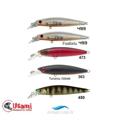 Usami Bay Shinner 50SP-MR 2.8g Maket Balık - 1