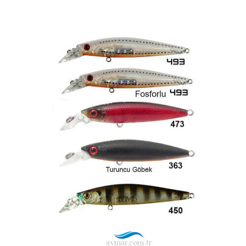 Usami Bay Shinner 50SP-MR 2.8gr Maket Sahte Balık