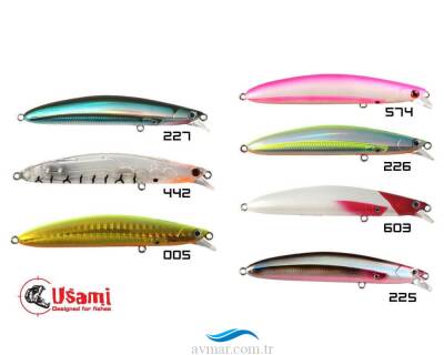 Usami Phantom Mullet 90F-SR 4G Maket Balık - 1